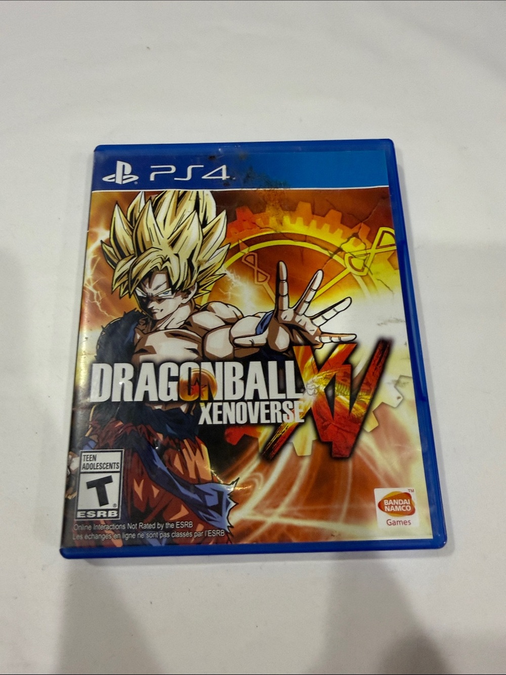 Sony PS4 Dragon Ball Xenoverse V Video Game - Blue Case